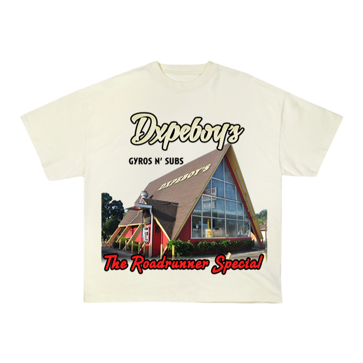 “Roadrunner Special” Tee - Ivory