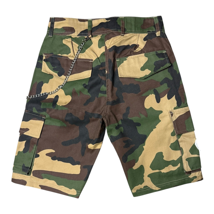 " US Studios" Camo Cargo Shorts
