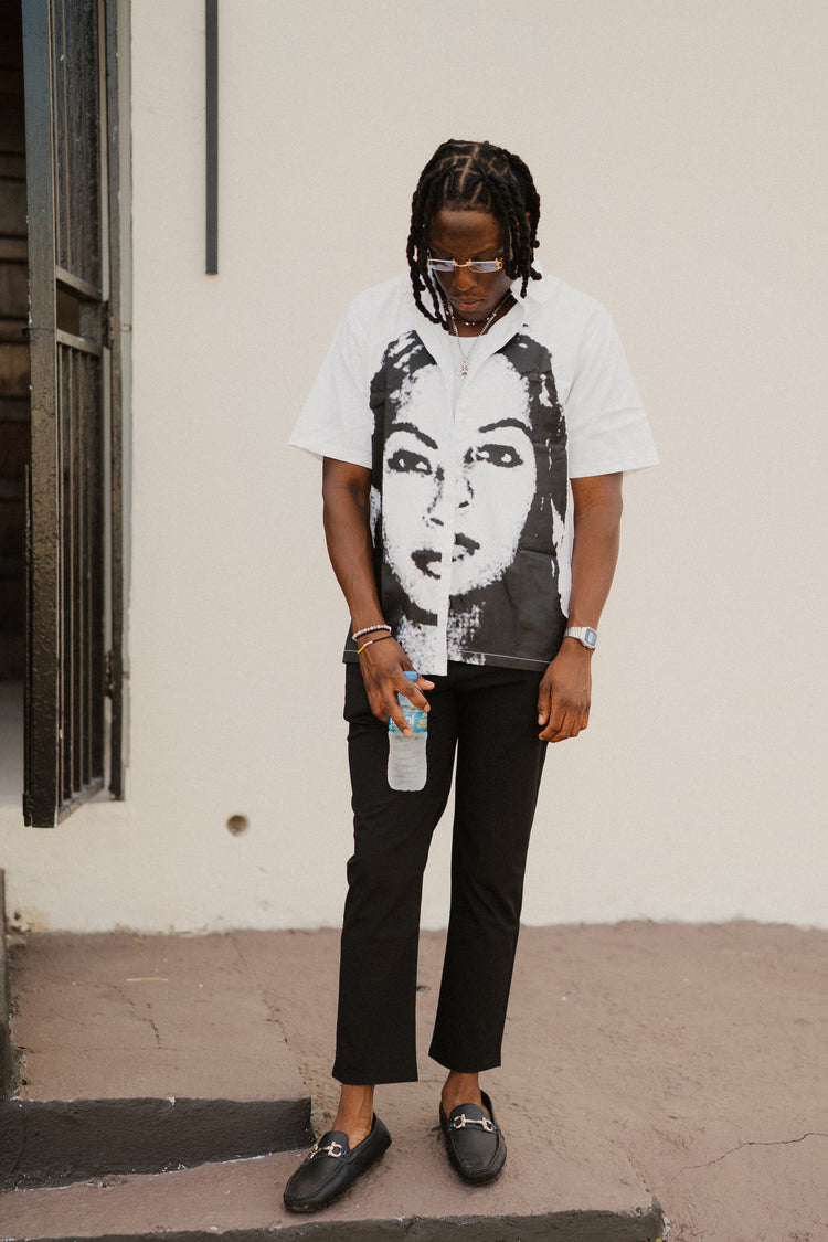 "The Original DXPEGIRL" Griselda Button Up