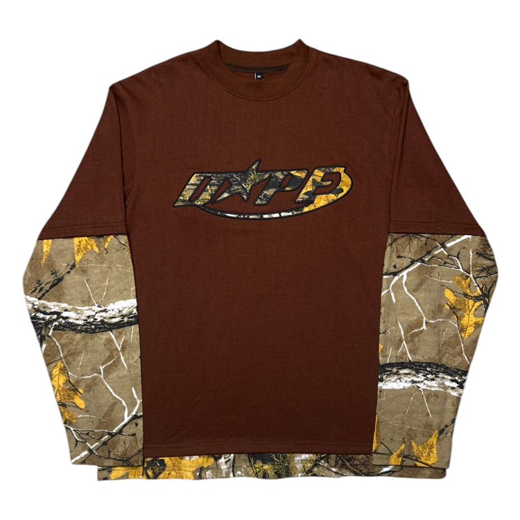 “Woodland Stealth” Layered Long Sleeve T-Shirt