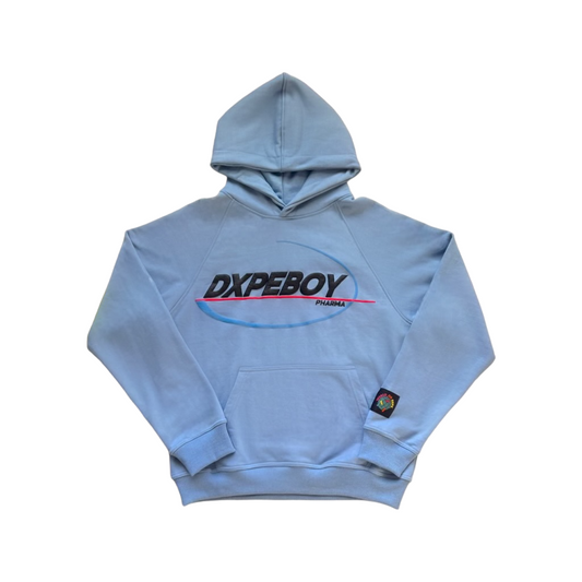 "Dxpeboy Pharma" Hoodie - Powder Blue